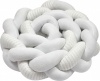 Фото товара Бампер для кроватки Twins косичка 3-х 240 см Pastel White (2020-K3-240P-01)