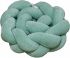Фото товара Бампер для кроватки Twins косичка 3-х 200 см Dirty Mint (2020-K3-200-31)