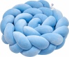 Фото товара Бампер для кроватки Twins косичка 3-х 150 см Blue (2020-K3-150-04)