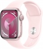 Фото товара Смарт-часы Apple Watch Series 9 41mm GPS Pink Aluminium/Light Pink Sport Band S/M (MR933QP/A)