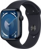 Фото товара Смарт-часы Apple Watch Series 9 45mm GPS Midnight Aluminium/Midnight Sport Band M/L (MR9A3QP/A)