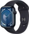 Фото Смарт-часы Apple Watch Series 9 45mm GPS Midnight Aluminium/Midnight Sport Band M/L (MR9A3QP/A)