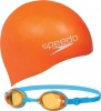 Фото товара Набор для плавания шапочка + очки Speedo Jet V2 Swim Set JU Orange (8-09302B996-1)
