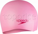 Фото Шапочка для плавания Speedo Plain Moud Silc Cap JU Pink (8-7099015964)