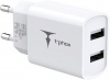 Фото товара Сетевое З/У T-phox TC-224 Pocket Dual USB White