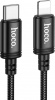 Фото товара Кабель USB Type C -> Lightning Hoco X91 Radiance PD 3 м Black (6931474788696)