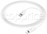 Фото Кабель USB Type C -> Lightning Hoco X87 1 м White (6931474783189)