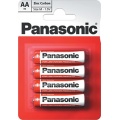 Фото Батарейки Panasonic Red Zinc R6REL/4BPR AA/LR06 BL 4 шт.