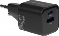 Фото Сетевое З/У Proove Silicone Power Plus 20W Type-C + USB Black WCSP2011001 (6901111950403)