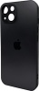 Фото товара Чехол для iPhone 14 AG Glass Matt Frame Color Graphite Black (AGMattFrameiP14Black)