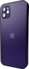 Фото товара Чехол для iPhone 11 AG Glass Matt Frame Color Logo Deep Purple (AGMattFrameiP11Purple)