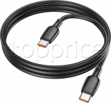 Фото Кабель USB Type-C -> USB Type-C Borofone BX93 60W 1 м Black (BX93CC60B)