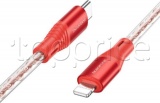 Фото Кабель USB Type-C -> Lightning Borofone BX96 1 м Red (BX96CLR)