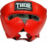 Фото Шлем боксёрский закрытый Thor 716 XL Red Leather