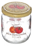 Фото Ёмкость для сыпучих Herevin Decorated Jar-Tomato 0.425л (332357-051)