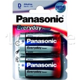 Фото Батарейки Panasonic Everyday Power LR20REE/2BR D/R20 BL 2 шт.