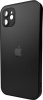 Фото товара Чехол для iPhone 11 AG Glass Matt Frame Color Logo Graphite Black (AGMattFrameiP11Black)