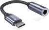 Фото товара Адаптер USB Type C -> Audio 3.5mm Essager E01 Grey (EZJE01-0G)