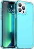 Фото товара Чехол для iPhone 11 Pro Max Cosmic Clear Color Transparent/Blue (ClearColori11PMTrBlue)