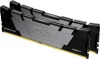 Фото товара Модуль памяти Kingston Fury DDR4 64GB 2x32GB 3200MHz Renegade Black (KF432C16RB2K2/64)