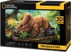 Фото товара 3D Пазл CubicFun National Geographic Dino Трицератопс (DS1052h)