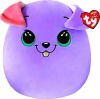 Фото товара Игрушка мягкая TY Squish-a-Boos Фиолетовый пес Bitsy 20 см (39225)