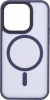 Фото товара Чехол для iPhone 15 Pro 2E Basic Soft Touch MagSafe Dark Blue (2E-IPH-15PR-OCLS-DB)