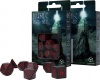 Фото товара Набор кубиков для настольных игр Q-Workshop Runic Black Red (SRUN06)