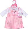Фото товара Набор одежды для куклы Baby Born Платье с зайкой (832868)
