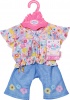 Фото товара Набор одежды для куклы Baby Born Цветочный джинс (832677)
