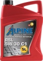 Фото Моторное масло Alpine RSL С1 5W-30 5л