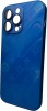 Фото товара Чехол для iPhone 12 Pro Max AG Glass Gradient LV Frame Navy Blue (AGLVFrameiP12PMDBlue)