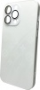 Фото товара Чехол для iPhone 14 Pro AG Glass Gradient LV Frame Pearly White (AGLVFrameiP14PWhite)