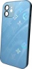 Фото товара Чехол для iPhone 14 AG Glass Gradient LV Frame Sierra Blue (AGLVFrameiP14LSBlue)