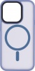 Фото товара Чехол для iPhone 15 Pro 2E Basic Soft Touch MagSafe Light Blue (2E-IPH-15PR-OCLS-LB)