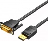 Фото товара Кабель DisplayPort -> DVI-D Vention 2 м Black (HAFBH)