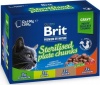 Фото товара Корм для котов Brit Premium Cat Семейная тарелка 4 вкуса 100 г x 12 шт. (111834)