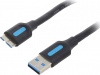 Фото товара Кабель USB -> micro-USB Vention 1 м Black (COPBF)