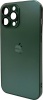 Фото товара Чехол для iPhone 12 Pro Max AG Glass Matt Frame Color Logo Cangling Green (AGMattFrameiP12PMGreen)