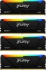 Фото товара Модуль памяти Kingston Fury DDR4 128GB 4x32GB 3200MHz Beast RGB (KF432C16BB2AK4/128)