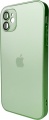 Фото Чехол для iPhone 11 AG Glass Matt Frame Color Logo Light Green (AGMattFrameiP11LGreen)