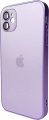 Фото Чехол для iPhone 11 AG Glass Matt Frame Color Logo Light Purple (AGMattFrameiP11LPurple)