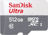 Фото Карта памяти micro SDXC 512GB SanDisk Ultra UHS-I (SDSQUNR-512G-GN3MN)