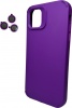 Фото товара Чехол для iPhone 12/12 Pro Cosmic Silky Cam Protect Deep Purple (CoSiiP12DeepPurple)