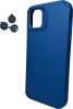 Фото товара Чехол для iPhone 12/12 Pro Cosmic Silky Cam Protect Blue (CoSiiP12Blue)