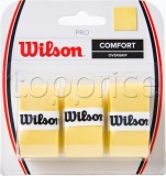 Фото Обмотка для теннисных ракеток Wilson Pro Overgrip Yellow 3 шт. (WRZ4014y)