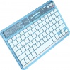 Фото товара Клавиатура Hoco S55 Transparent Discovery Ice Blue Mist (6931474778871 )