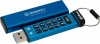Фото товара USB флеш накопитель 64GB Kingston IronKey Keypad 200 AES-256 Encrypted Blue (IKKP200/64GB)