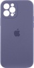 Фото товара Чехол для iPhone 12 Pro Silicone Full Case AA Camera Protect 28 Lavender Grey (FullAAi12P-28)