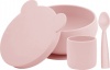 Фото товара Набор детской посуды MinikOiOi BLW Set I Pinky Pink (101070055)